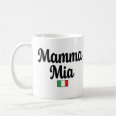 Mamma Mia Italian Flag Mug Kaffeetasse (Links)