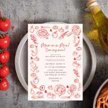 Mamma Mia italienische Babyparty