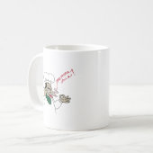 Mamma Mia Kaffeetasse (Vorderseite Links)