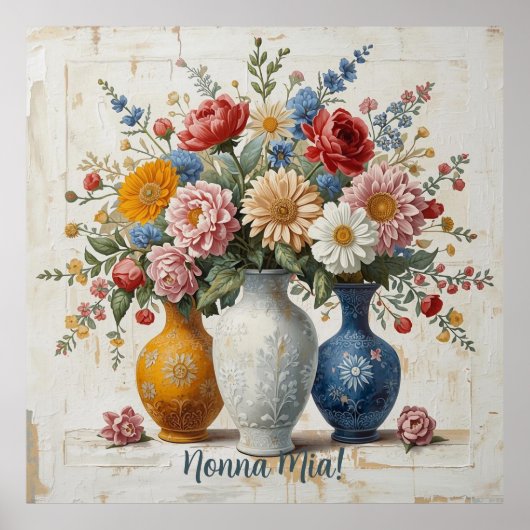 Mamma Mia! - Nonna Mia!  Poster (Vorne)