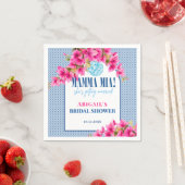 Mamma Mia Welcome Bridal Shower Serviette (Beispiel)