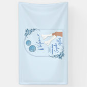 Mamma Mia Welcome Sign Bachelorette Banner (Vertikal)