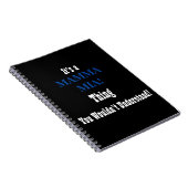 Mamma Mia! Zeitschrift Notizblock (Rechte Seite)