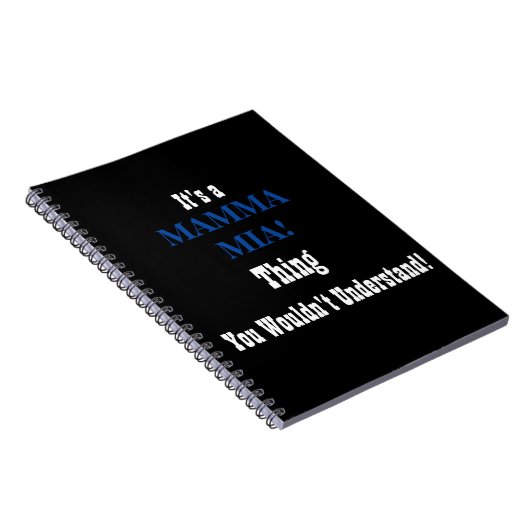 Mamma Mia! Zeitschrift Notizblock (Rechte Seite)