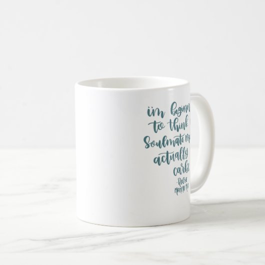 Mamma Mia Zitat Kaffeetasse (VorderseiteRechts)