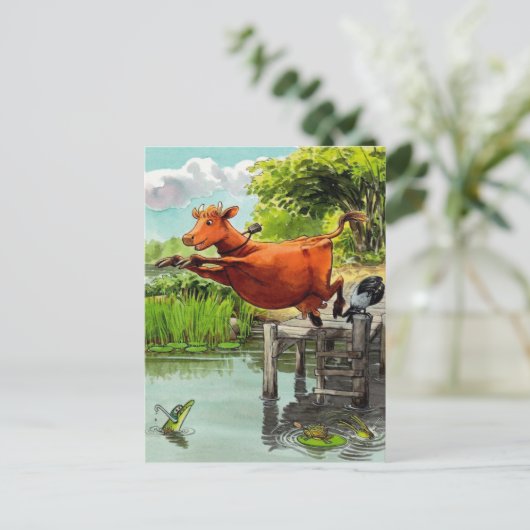 Mamma Mu Postkarte (Stehend Vorderseite)