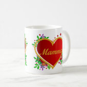 Mamma - Muttertag Kaffeetasse (VorderseiteRechts)