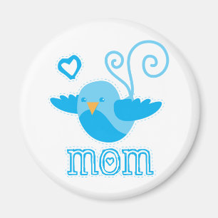 Mamma niedliches birdy magnet