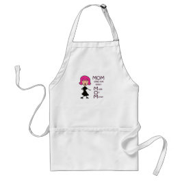 Mamma tut nicht gemeines gemacht vom Geld Schürze