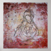 Mamma und I - Canvas Print Poster (Vorne)