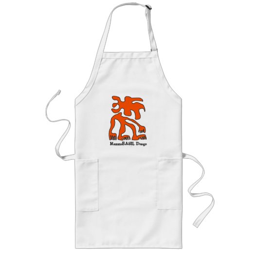 MammaBASIL Design Schürze. Lange Schürze (Vorne)