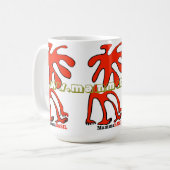MammaBASIL Logo-Tasse Kaffeetasse (Vorderseite Links)