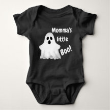 Mammas kleiner Boo Ghost Baby Bodysuit