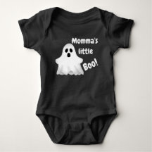 Mammas kleiner Boo Ghost Baby Bodysuit