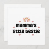 Mamma's Little Bestie - für Mama & Baby (Vorne/Hinten)