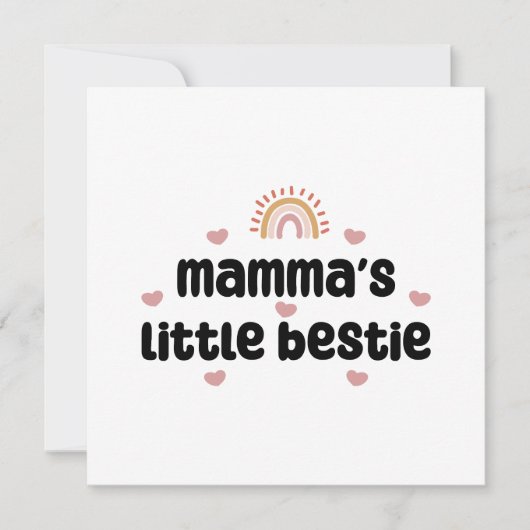 Mamma's Little Bestie - für Mama & Baby (Vorderseite)