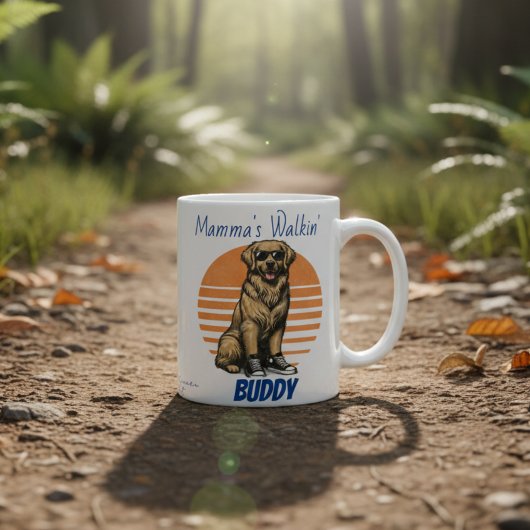 Mammas Walking Buddy Kaffeetasse