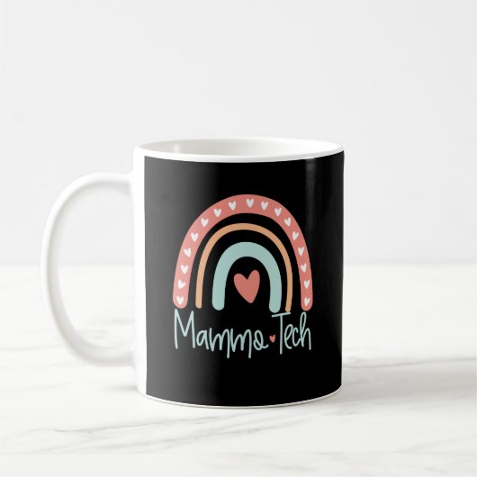 Mammo Tech Mammogram Technologin - Geschenk Kaffeetasse (Links)