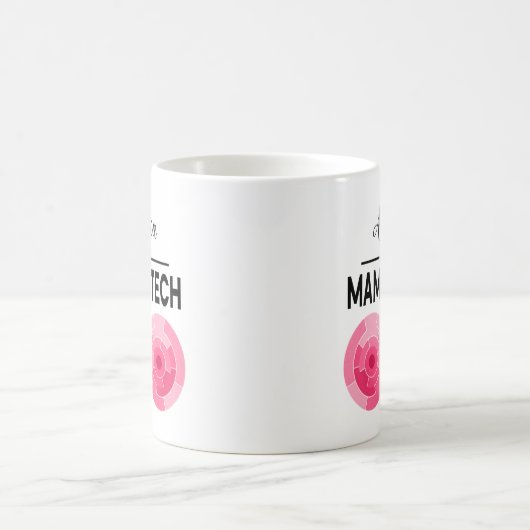 MAMMO TECH Personalisierter Name Röntgenassistent Kaffeetasse (Mittel)