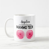 MAMMO TECH Personalisierter Name Röntgenassistent Kaffeetasse (Links)