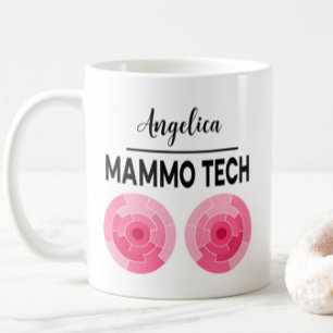 MAMMO TECH Personalisierter Name Röntgenassistent Kaffeetasse