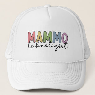 Mammo Technologe Mammographie Technician Geschenk Truckerkappe