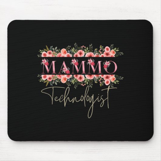 Mammo Technologist Mammography Tech  Mousepad (Vorne)