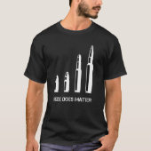 Mammo- und Schussgröße Matters Bullets & Cannon T-Shirt (Vorderseite)