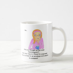 Mammogramm-Tasse Kaffeetasse