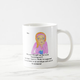 Mammogramm-Tasse Kaffeetasse