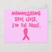 Mammogramme Rettete Leben. Ich bin der Proof.