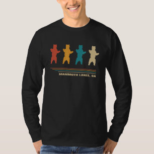 Mammographie Seen California Vintag Bär Ca Wandern T-Shirt
