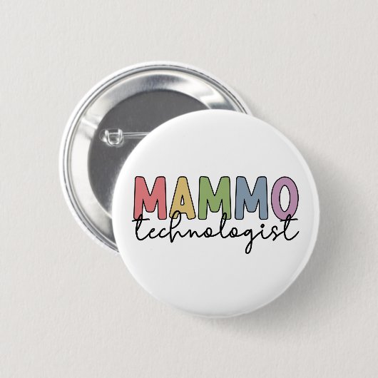 Mammographie-Techniker - Mammo-Technologe - Gesche Button (Vorne & Hinten)