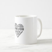 Mammographie-Technologie, Mammo-Technologe Kaffeetasse (VorderseiteRechts)