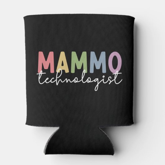 Mammographie Technologin Mammo Radiology Dosenkühler (Rückseite)