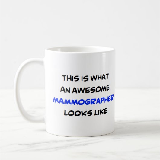 Mammographin, phantastisch kaffeetasse (Links)
