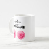 MAMMOGRAPHY Personalize Name X-ray Technologist Kaffeetasse (Vorderseite Links)