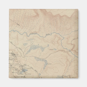 Mammot Hot Springs und Vicinity 2 Magnet