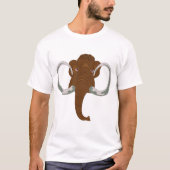 Mammot mit großen Tusks T - Shirt (Vorderseite)