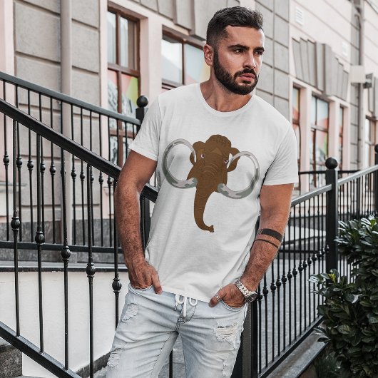 Mammot mit großen Tusks T - Shirt