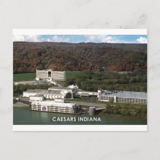Mammoth Cave KY & Caesars Palace IN Postkarte (Vorderseite)