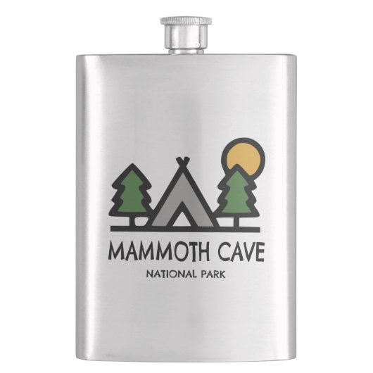 Mammoth Cave National Park Flachmann (Vorderseite)
