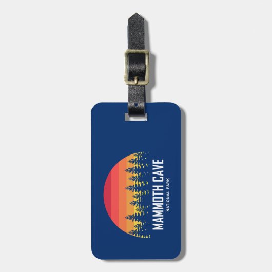 Mammoth Cave National Park Gepäckanhänger (Vorderseite vertikal)