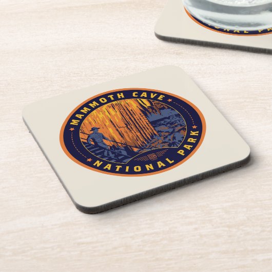 Mammoth Cave National Park Getränkeuntersetzer (Linke Seite)