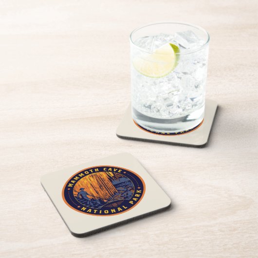 Mammoth Cave National Park Getränkeuntersetzer (Rechte Seite)