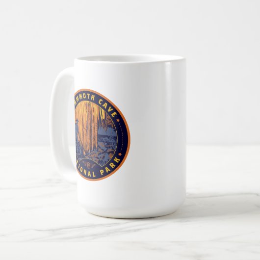 Mammoth Cave National Park Kaffeetasse (Vorderseite Links)
