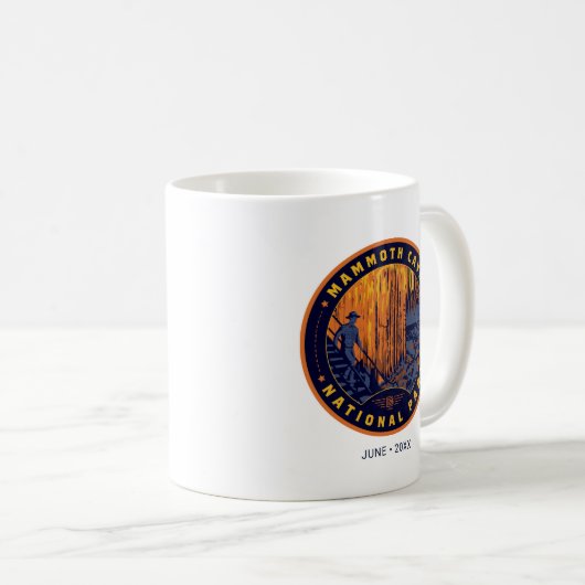 Mammoth Cave National Park Kaffeetasse (VorderseiteRechts)