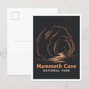 Mammoth Cave National Park Kentucky Reise Postkarte