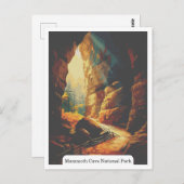 Mammoth Cave National Park, Kentucky USA Postkarte (Vorne/Hinten)