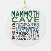 Mammoth Cave National Park Keramikornament (Hinten)
